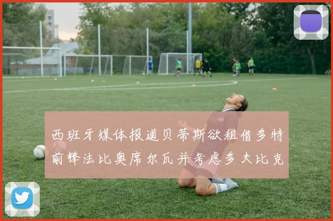 西班牙媒体报道贝蒂斯欲租借多特前锋法比奥席尔瓦并考虑多夫比克